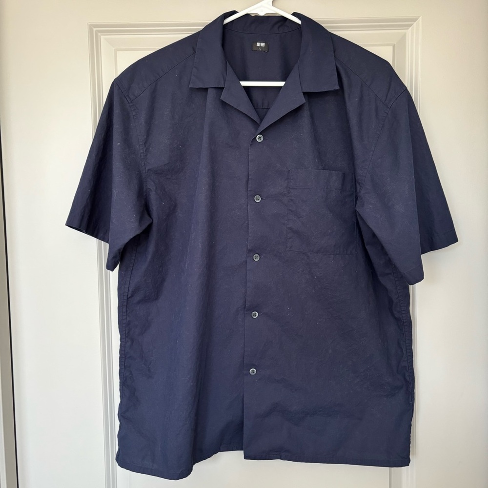 Uniqlo Open Collar Shirt